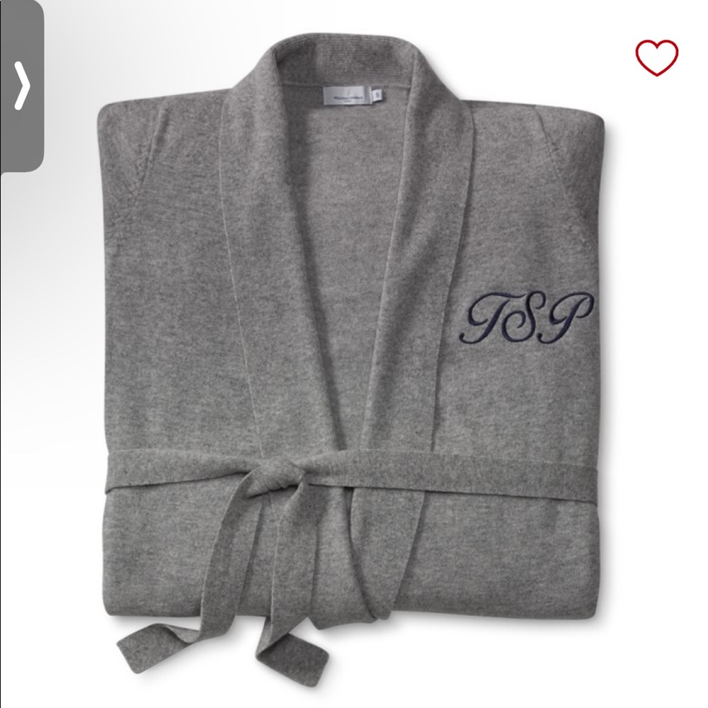 Cashmere robe